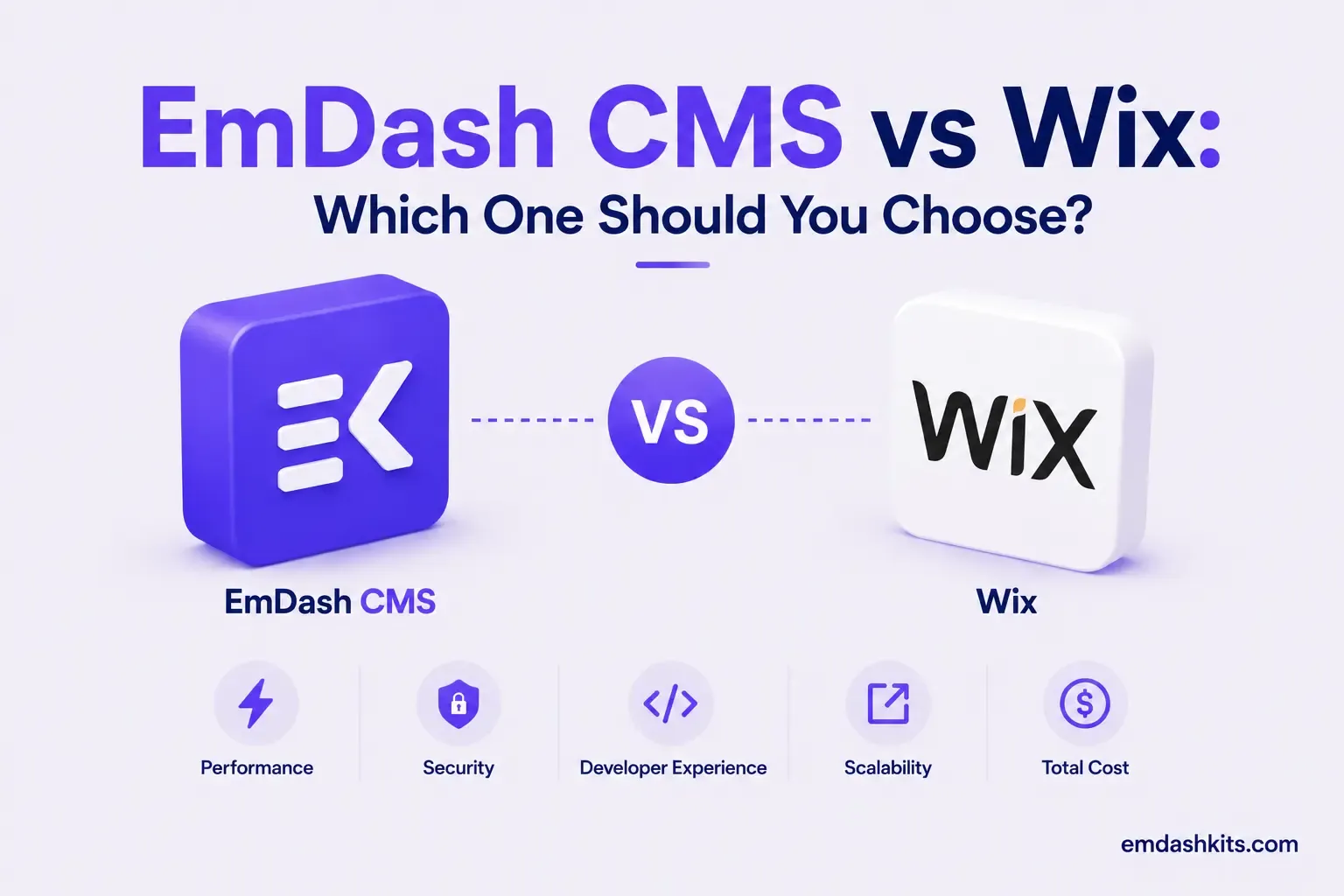 EmDash CMS vs Wix: Which One Should You Choose? EmDash CMS vs Wix: Which One Should You Choose?