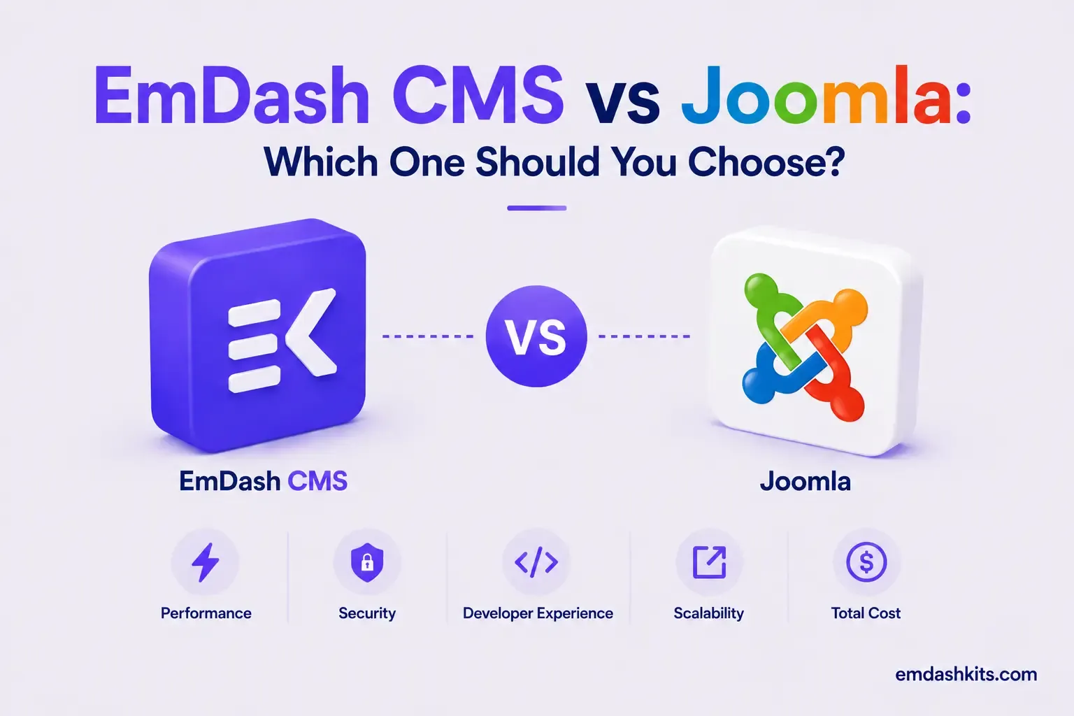 EmDash CMS vs Joomla: Which One Should You Choose? EmDash CMS vs Joomla: Which One Should You Choose?