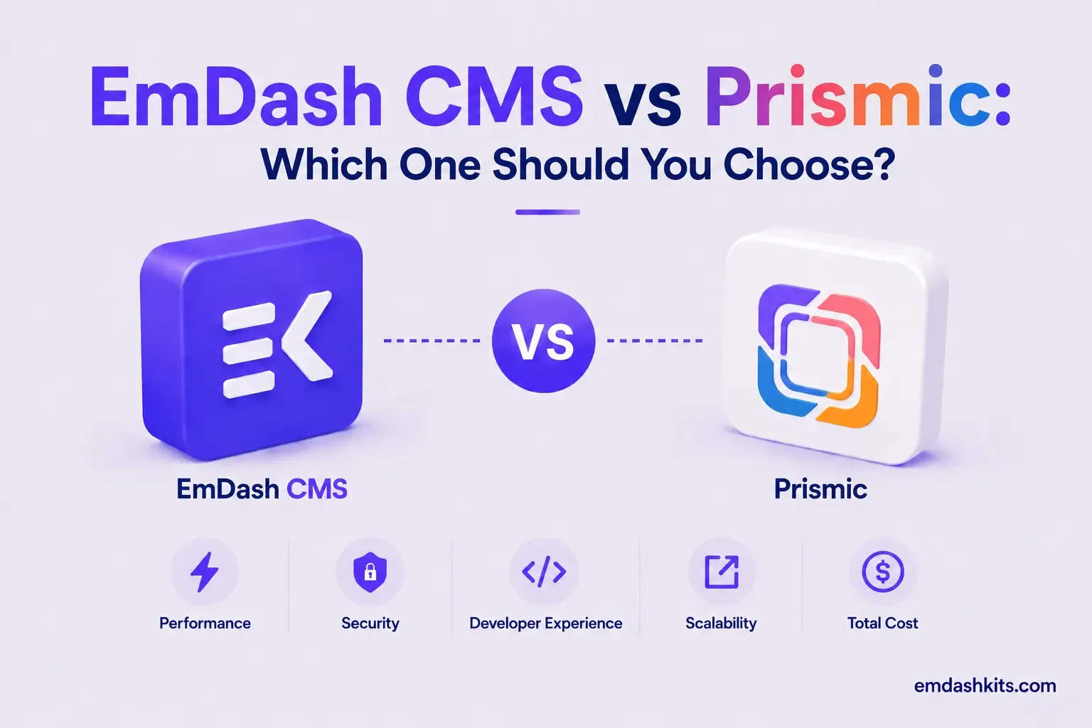 EmDash CMS vs Prismic: Which One Should You Choose? EmDash CMS vs Prismic: Which One Should You Choose?