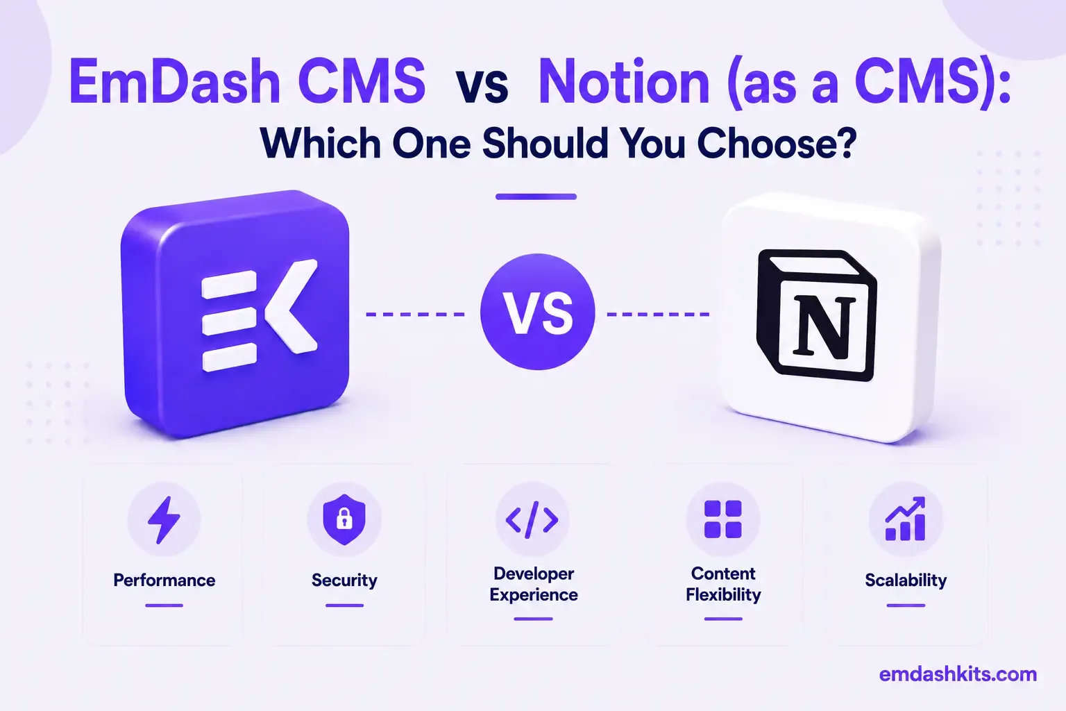 EmDash CMS vs Notion (as a CMS): Which One Should You Choose? EmDash CMS vs Notion (as a CMS): Which One Should You Choose?