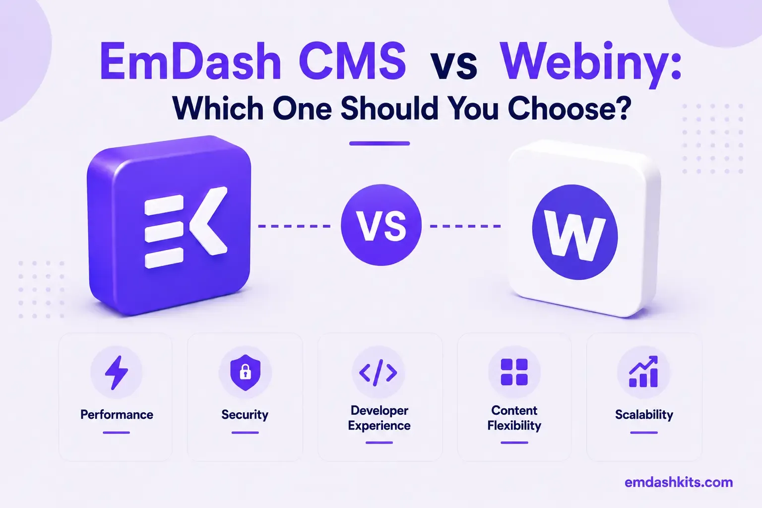 EmDash CMS vs Webiny: Which One Should You Choose? EmDash CMS vs Webiny: Which One Should You Choose?