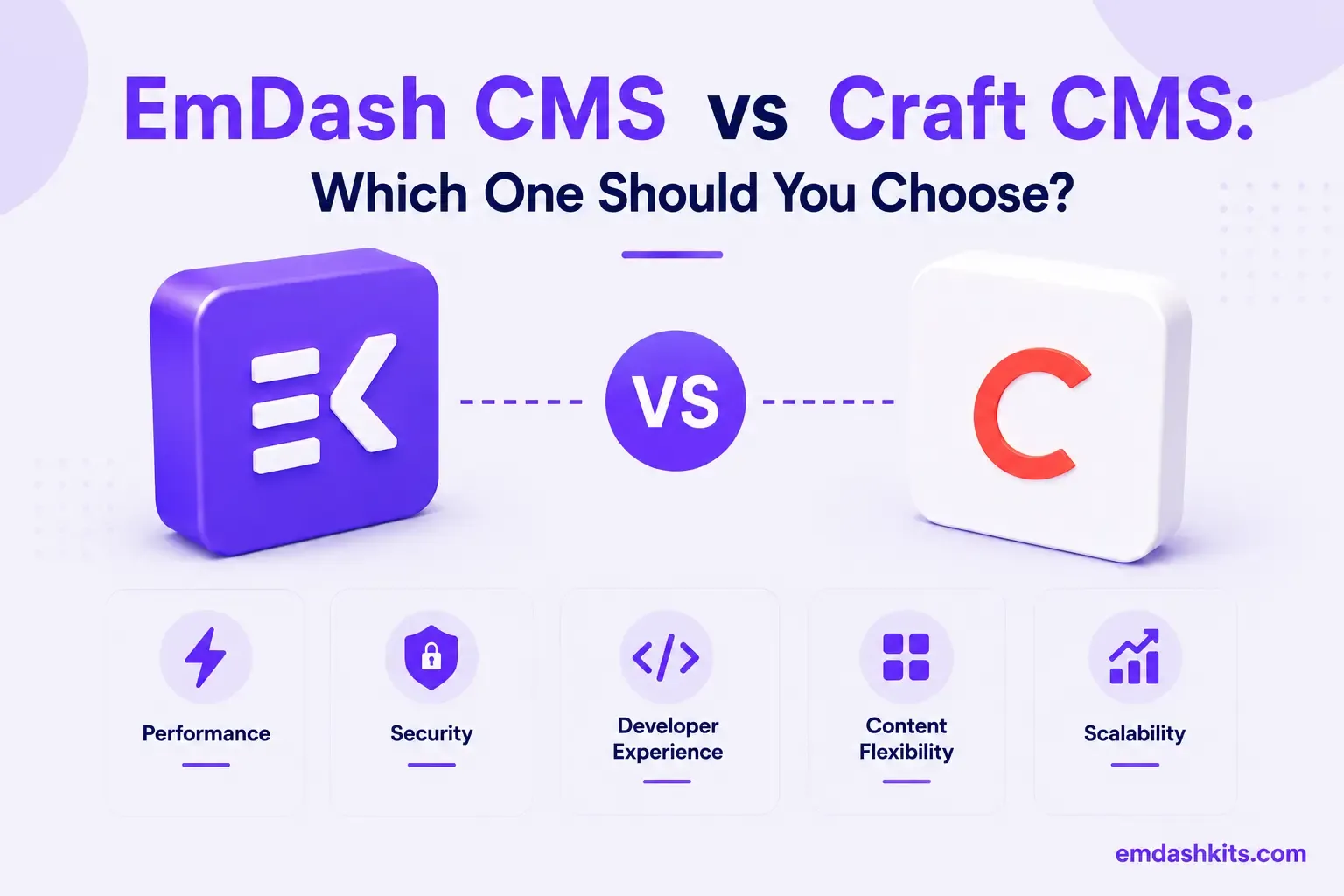 EmDash CMS vs Craft CMS: Which One Should You Choose? EmDash CMS vs Craft CMS: Which One Should You Choose?